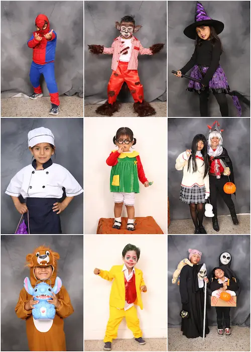 Collage de Halloween